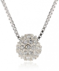 Judith Jack Mini Items Sterling Silver, Crystal Fireball Pendant Necklace, 18 Judith Jack Mini Items Sterling Silver, Crystal Fireball Pendant Necklace, 18