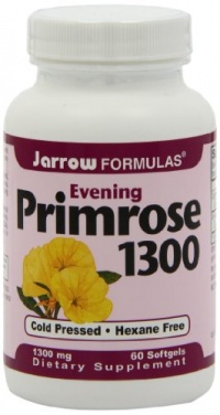 Jarrow Formulas Primrose Oil, 1300 Mg, 60 Count Jarrow Formulas Primrose Oil, 1300 Mg, 60 Count