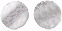 Sterling Silver Hammered Circle Post Earrings Sterling Silver Hammered Circle Post Earrings