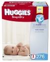 Huggies Economy Plus Pack Snug and Dry Diapers, Size 1, 276 Count