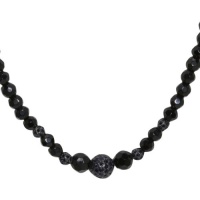 Carolee 16 8-10mm Pearl Necklace (Jet) Carolee 16 8-10mm Pearl Necklace (Jet)
