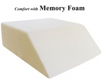 InteVision Ortho Bed Wedge with High Quality, Removable Cover (Size: 8 x 21 x 24. Color: Ivory) InteVision Ortho Bed Wedge with High Quality, Removable Cover (Size: 8 x 21 x 24. Color: Ivory)