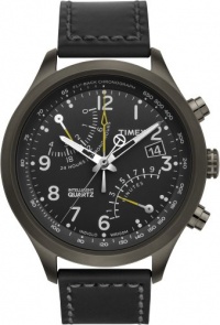 Timex Men's T2N699DH Intelligent Quartz T Series Racing Fly Back Chrono Stainless steel Case Black Strap Watch Timex Men's T2N699DH Intelligent Quartz T Series Racing Fly Back Chrono Stainless steel Case Black Strap Watch
