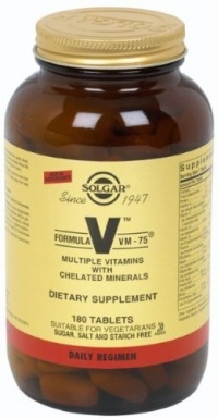 Solgar - Formula Vm-75, 180 tablets Solgar - Formula Vm-75, 180 tablets