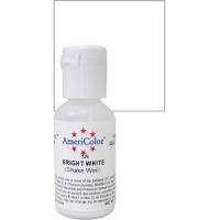 Americolor Soft Gel Paste .75 oz. - Bright White Americolor Soft Gel Paste .75 oz. - Bright White