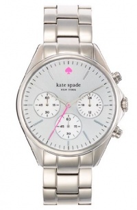 Kate Spade Watches Women's 1YRU0199 Stainless Seaport Chronograph Watch Kate Spade Watches Women's 1YRU0199 Stainless Seaport Chronograph Watch