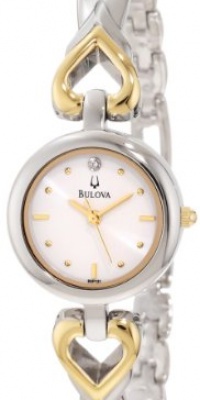 Bulova Women's 98P131 Two-Tone Bracelet Watch Bulova Women's 98P131 Two-Tone Bracelet Watch