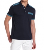 Original Penguin Men's Color Block Polo Shirt