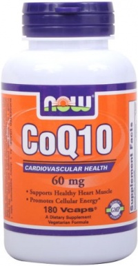 NOW Foods CoQ10 60mg, 180 Vcaps NOW Foods CoQ10 60mg, 180 Vcaps