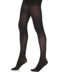 Give bulge the boot with these super shaping tights from Berkshire. Equipped with built-in butt booster and control top, they firm, lift and shape your derriere for a perfect rear view, while flattering your tummy and slimming hips and thighs. An energizing effect lifts, tones and shapes legs with graduated compression, so you'll look and feel svelte from tummy to toe. Give bulge the boot with these super shaping tights from Berkshire. Equipped with built-in butt booster and control top, they firm, lift and shape your derriere for a perfect rear view, while flattering your tummy and slimming hips and thighs. An energizing effect lifts, tones and shapes legs with graduated compression, so you'll look and feel svelte from tummy to toe.