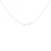 Dogeared Whispers Arrow Necklace Sterling Silver - 18 Inches