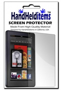 HHI Anti-Fingerprint, Anti-Glare, Matte Finishing Screen Protector For Amazon Kindle Fire Tablet (Package include a HandHelditems Sketch Stylus Pen) HHI Anti-Fingerprint, Anti-Glare, Matte Finishing Screen Protector For Amazon Kindle Fire Tablet (Package include a HandHelditems Sketch Stylus Pen)