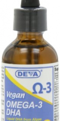 DEVA Vegan Vitamins Liquid. Omega-3 DHA , 2-Ounce Bottles DEVA Vegan Vitamins Liquid. Omega-3 DHA , 2-Ounce Bottles