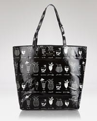 Hit print with this bubbly tote from kate spade new york. Ideally sized for everyday errands yet wholly whimsical, it's a cute way to keep calm and carry on. Hit print with this bubbly tote from kate spade new york. Ideally sized for everyday errands yet wholly whimsical, it's a cute way to keep calm and carry on.