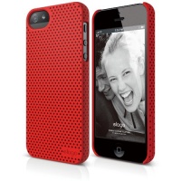 elago S5 Breathe Case for iPhone 5 - eco friendly Retail Packaging - Soft feeling Extreme Hot Red elago S5 Breathe Case for iPhone 5 - eco friendly Retail Packaging - Soft feeling Extreme Hot Red