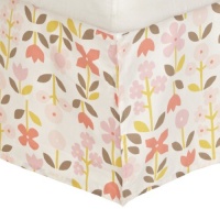 DwellStudio Crib Skirt, Rosette Blossom DwellStudio Crib Skirt, Rosette Blossom