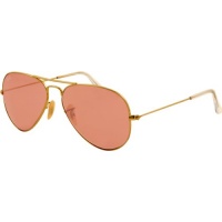 Ray-Ban RB3025 Aviator Large Metal Icons Legends Collection Sunglasses/Eyewear - Gold/Crystal Rose / Size 58mm Ray-Ban RB3025 Aviator Large Metal Icons Legends Collection Sunglasses/Eyewear - Gold/Crystal Rose / Size 58mm