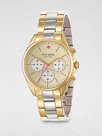 Kate Spade Watches Women's 1YRU0200 Two Tone Seaport Chronograph Watch Kate Spade Watches Women's 1YRU0200 Two Tone Seaport Chronograph Watch
