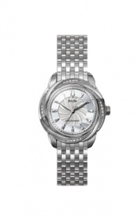 Bulova Women's 96R153 Precisionist Brightwater Swirl pattern Watch Bulova Women's 96R153 Precisionist Brightwater Swirl pattern Watch