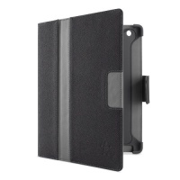 Belkin Cinema Stripe Folio Case with Stand for the New Apple 4th/3rd Generation and iPad 2 (Black/Grey) Belkin Cinema Stripe Folio Case with Stand for the New Apple 4th/3rd Generation and iPad 2 (Black/Grey)