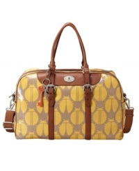 Flower power your weekend away (or your trip to the gym) with this super cute printed duffle bag by Fossil. (Clearance) Flower power your weekend away (or your trip to the gym) with this super cute printed duffle bag by Fossil. (Clearance)