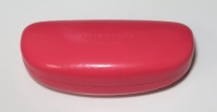 GENUINE KATE SPADE EYEWEAR PINK COLOR HARD CASE - fits smaller to medium shape eyeglasses/frames/spectacles/eye glasses GENUINE KATE SPADE EYEWEAR PINK COLOR HARD CASE - fits smaller to medium shape eyeglasses/frames/spectacles/eye glasses