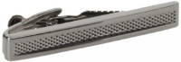 Geoffrey Beene Men's Textured Slim Short Tie Clip, Black/Nickel, No Size Geoffrey Beene Men's Textured Slim Short Tie Clip, Black/Nickel, No Size
