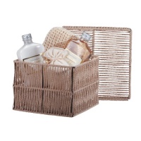 Vanilla Milk Bath Gift Set Rustic Cord Box Gel Lotion Vanilla Milk Bath Gift Set Rustic Cord Box Gel Lotion