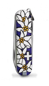 Victorinox Swiss Army Classic Edelweiss Pocket Knife Victorinox Swiss Army Classic Edelweiss Pocket Knife