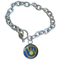 MLB Milwaukee Brewers Charm Bracelet MLB Milwaukee Brewers Charm Bracelet