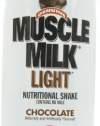 Cytosport Muscle Milk RTD, Light Chocolate,  12 - 17-Ounces Containers