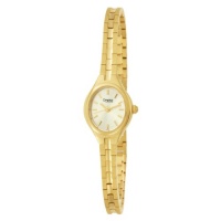 Caravelle by Bulova Women's 48J51 Bracelet Gilt Dial Watch Caravelle by Bulova Women's 48J51 Bracelet Gilt Dial Watch