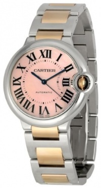 Cartier Men's W6920033 Ballon Bleu de Cartie Pink Mother-Of-Pearl Dial Watch Cartier Men's W6920033 Ballon Bleu de Cartie Pink Mother-Of-Pearl Dial Watch