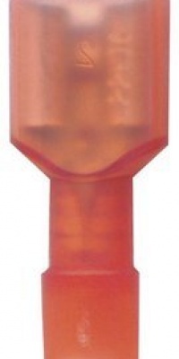 American Terminal E-FFR250N-100 22/18-Gauge Economy Nylon Fully-Insulated Female Quick Disconnects American Terminal E-FFR250N-100 22/18-Gauge Economy Nylon Fully-Insulated Female Quick Disconnects
