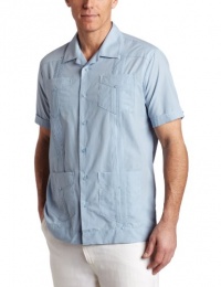 Cubavera Men's Short Sleeve Traditional Guayabera Shirt Cubavera Men's Short Sleeve Traditional Guayabera Shirt