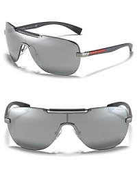 Prada Shield Thin Temple Sunglasses Prada Shield Thin Temple Sunglasses
