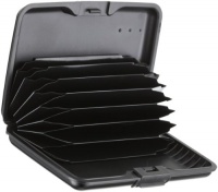 Invicta IMP300 7 Slot Black Plastic Credit Card Holder Invicta IMP300 7 Slot Black Plastic Credit Card Holder