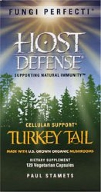 Host Defense Fungi Perfecti Turkey Tail, 120 capsules Host Defense Fungi Perfecti Turkey Tail, 120 capsules
