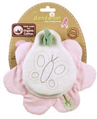 Dandelion Pink Organic Toy Flower Book Dandelion Pink Organic Toy Flower Book