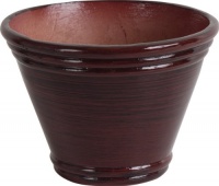 Dynamic Design GMT0812RD Monterrey 8-Inch Ceramix Planter, Soft Modern Style, New Red Dynamic Design GMT0812RD Monterrey 8-Inch Ceramix Planter, Soft Modern Style, New Red