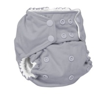 Rumparooz Reusable Cloth Pocket Diaper, Platinum, Snap Rumparooz Reusable Cloth Pocket Diaper, Platinum, Snap