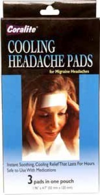 Cooling Headache Pads, Set of 3 by EasyComforts Cooling Headache Pads, Set of 3 by EasyComforts