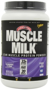 CytoSport Muscle Milk, Blueberries and Creme, 2.47 Pound CytoSport Muscle Milk, Blueberries and Creme, 2.47 Pound