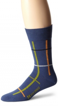 HUGO BOSS Men's Grid Crew Sock HUGO BOSS Men's Grid Crew Sock