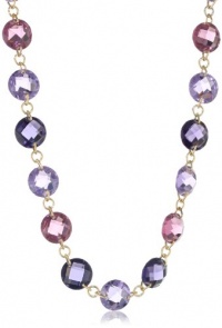 Anne Klein Loretto Gold-Tone Purple Strand Necklace, 36 Anne Klein Loretto Gold-Tone Purple Strand Necklace, 36