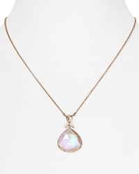 You'll turn heads in this Coralia Leets stunning pendant necklace. With a pink teardrop pendant and breast cancer logo, this design inspires as much as it shines. You'll turn heads in this Coralia Leets stunning pendant necklace. With a pink teardrop pendant and breast cancer logo, this design inspires as much as it shines.