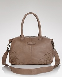 A timeless shape gets an edgy update with a cool smattering of studs. This Liebeskind satchel neatly organizes the daytime essentials in a lined interior with 3 pockets. A timeless shape gets an edgy update with a cool smattering of studs. This Liebeskind satchel neatly organizes the daytime essentials in a lined interior with 3 pockets.