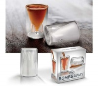 Fred & Friends Bombs Away 1-1/2-Ounce Shot Glasses, Set of 2 Fred & Friends Bombs Away 1-1/2-Ounce Shot Glasses, Set of 2