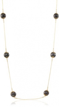 GURHAN Lace 24K Gold with silver stations Necklace GURHAN Lace 24K Gold with silver stations Necklace