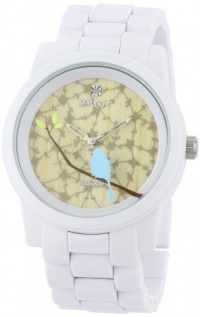 Sprout Women's ST5030TNWT Eco-Friendly Diamond Accented Dial and White Corn Resin Bracelet Watch Sprout Women's ST5030TNWT Eco-Friendly Diamond Accented Dial and White Corn Resin Bracelet Watch